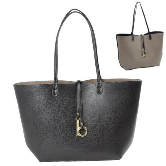 Black/Khaki Reversible 2 in 1 Purse - Picture 3 of 7